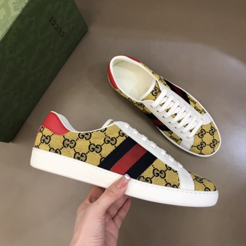 Replica Gucci Casual Shoes For Men #1209861 $68.00 USD for Wholesale