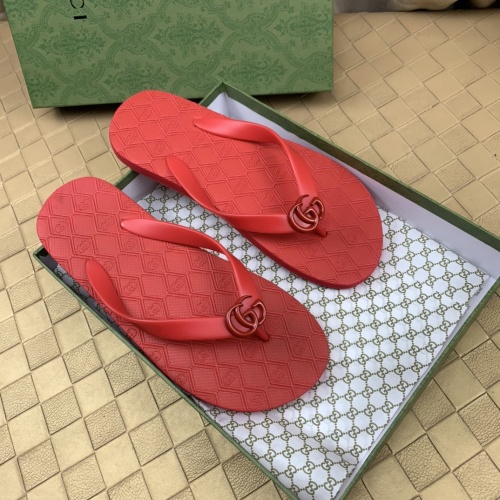 Replica Gucci Slippers For Men #1209896 $45.00 USD for Wholesale