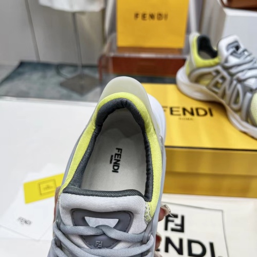 Replica Fendi Casual Shoes For Men #1209901 $100.00 USD for Wholesale