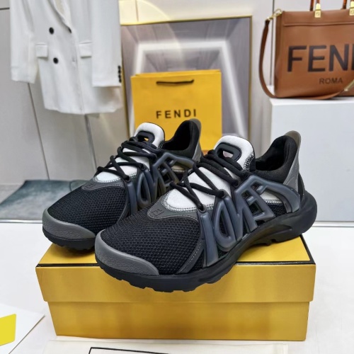 Fendi Casual Shoes For Men #1209903 $100.00 USD, Wholesale Replica Fendi Casual Shoes