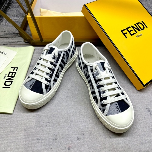 Replica Fendi Casual Shoes For Men #1209904 $85.00 USD for Wholesale