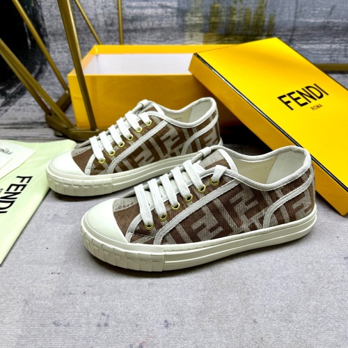 Replica Fendi Casual Shoes For Men #1209906 $85.00 USD for Wholesale