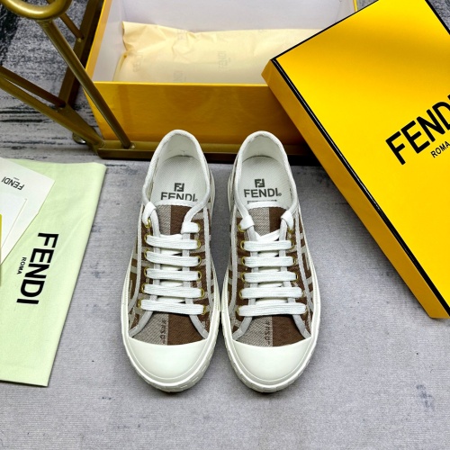 Replica Fendi Casual Shoes For Men #1209906 $85.00 USD for Wholesale