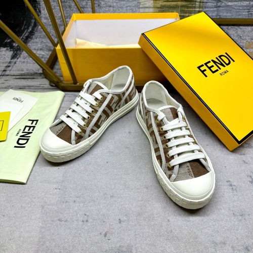 Replica Fendi Casual Shoes For Men #1209906 $85.00 USD for Wholesale