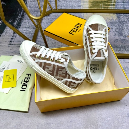 Replica Fendi Casual Shoes For Men #1209906 $85.00 USD for Wholesale