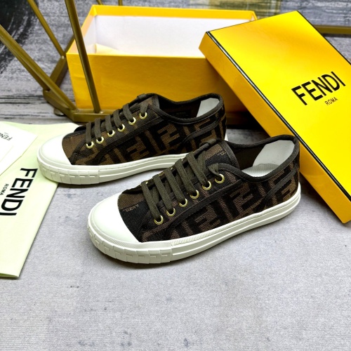 Replica Fendi Casual Shoes For Men #1209908 $85.00 USD for Wholesale