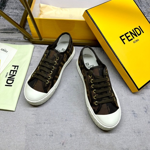 Replica Fendi Casual Shoes For Men #1209908 $85.00 USD for Wholesale