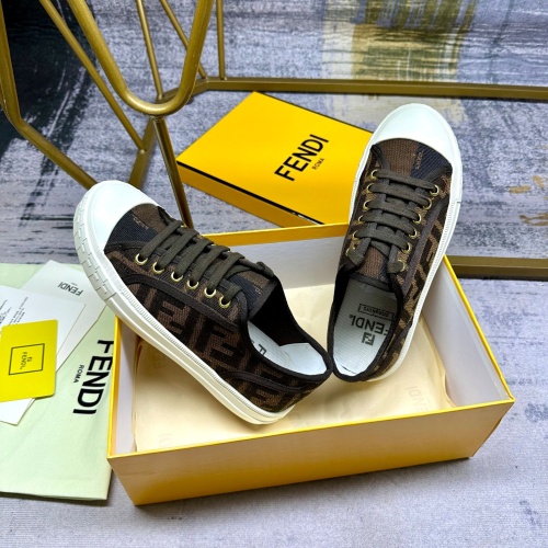 Replica Fendi Casual Shoes For Men #1209908 $85.00 USD for Wholesale