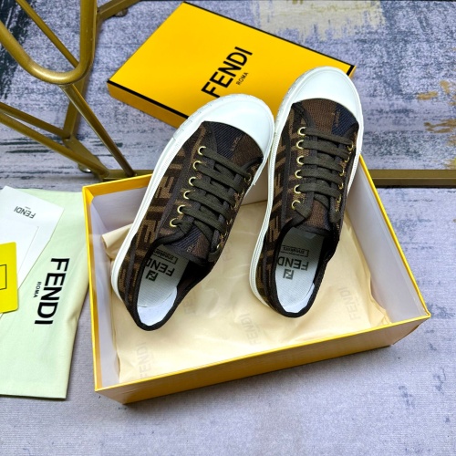 Replica Fendi Casual Shoes For Men #1209908 $85.00 USD for Wholesale