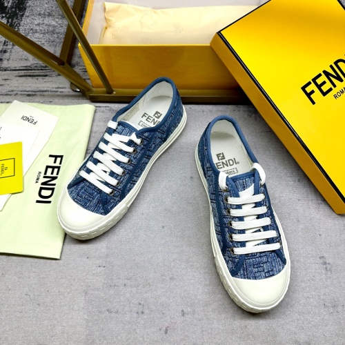 Replica Fendi Casual Shoes For Men #1209912 $88.00 USD for Wholesale