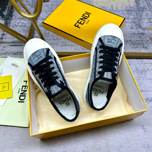 Replica Fendi Casual Shoes For Men #1209914 $88.00 USD for Wholesale