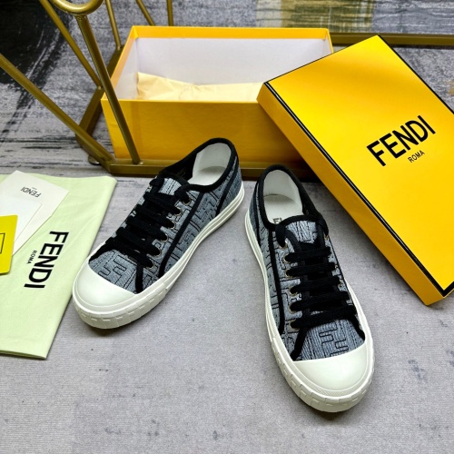 Replica Fendi Casual Shoes For Women #1209915 $85.00 USD for Wholesale