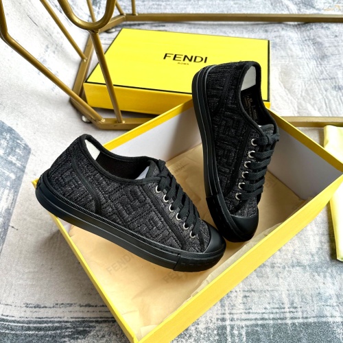 Replica Fendi Casual Shoes For Women #1209917 $85.00 USD for Wholesale