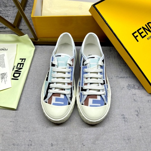 Replica Fendi Casual Shoes For Men #1209919 $85.00 USD for Wholesale