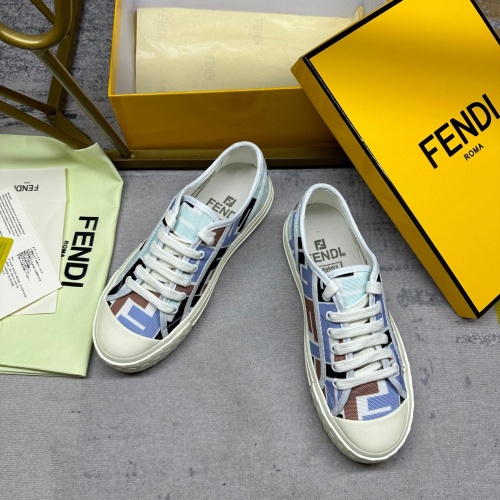 Replica Fendi Casual Shoes For Men #1209919 $85.00 USD for Wholesale