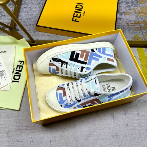 Replica Fendi Casual Shoes For Men #1209919 $85.00 USD for Wholesale