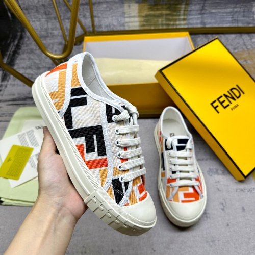 Replica Fendi Casual Shoes For Women #1209920 $82.00 USD for Wholesale