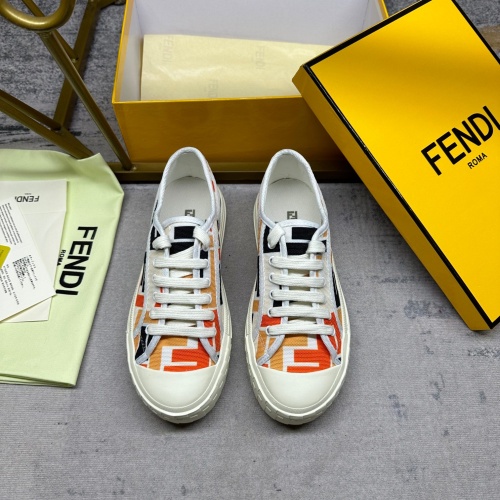 Replica Fendi Casual Shoes For Women #1209920 $82.00 USD for Wholesale