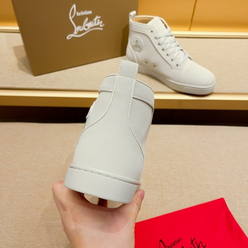 Replica Christian Louboutin High Top Shoes For Men #1209929 $80.00 USD for Wholesale