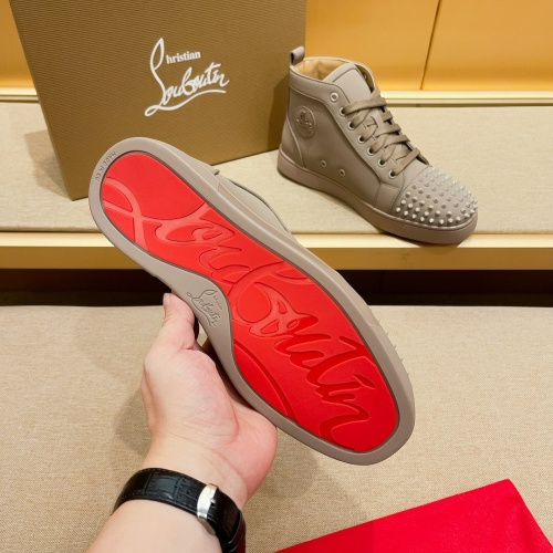 Replica Christian Louboutin High Top Shoes For Men #1209934 $85.00 USD for Wholesale