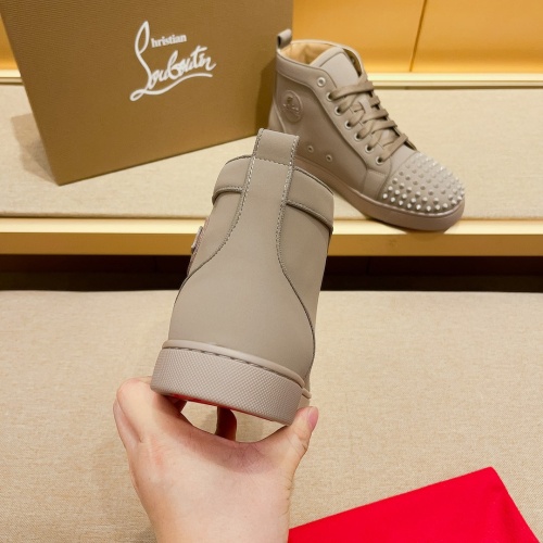 Replica Christian Louboutin High Top Shoes For Men #1209934 $85.00 USD for Wholesale