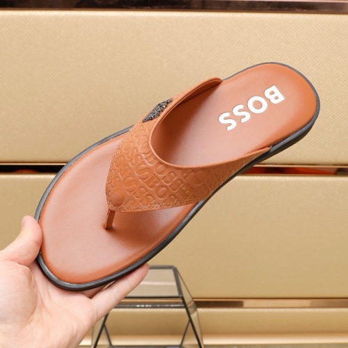 Replica Boss Slippers For Men #1209937 $64.00 USD for Wholesale