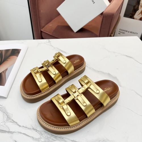 Celine Slippers For Women #1209941 $85.00 USD, Wholesale Replica Celine Slippers