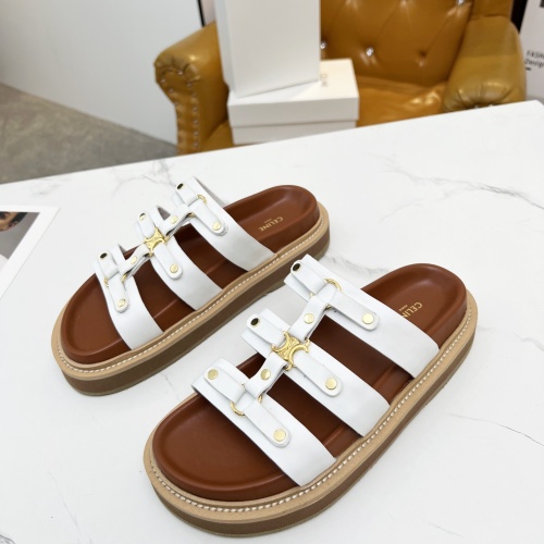 Celine Slippers For Women #1209942 $85.00 USD, Wholesale Replica Celine Slippers