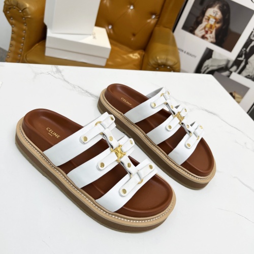 Replica Celine Slippers For Women #1209942 $85.00 USD for Wholesale