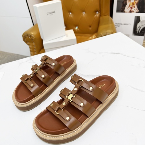 Celine Slippers For Women #1209943 $85.00 USD, Wholesale Replica Celine Slippers