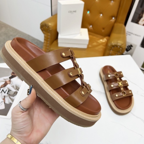 Replica Celine Slippers For Women #1209943 $85.00 USD for Wholesale