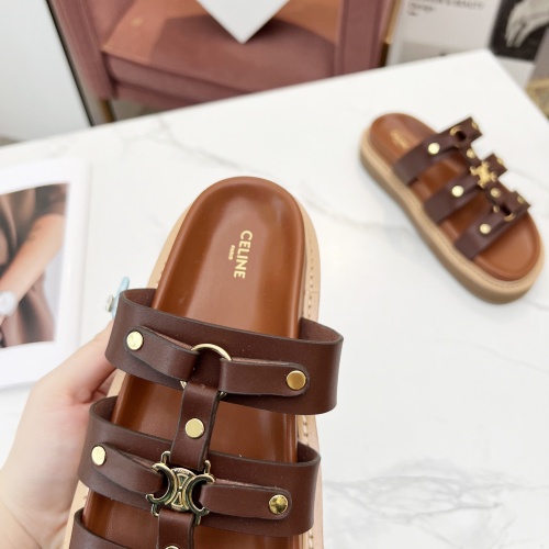 Replica Celine Slippers For Women #1209944 $85.00 USD for Wholesale