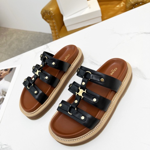 Celine Slippers For Women #1209945 $85.00 USD, Wholesale Replica Celine Slippers