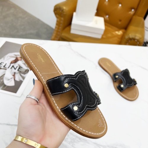 Replica Celine Slippers For Women #1209950 $85.00 USD for Wholesale