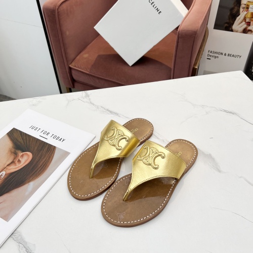 Celine Slippers For Women #1209953 $85.00 USD, Wholesale Replica Celine Slippers