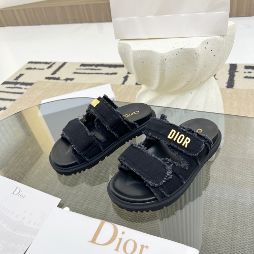 Christian Dior Slippers For Women #1209959 $92.00 USD, Wholesale Replica Christian Dior Slippers