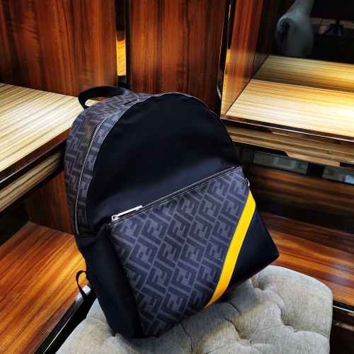 Fendi AAA Man Backpacks #1209963 $102.00 USD, Wholesale Replica Fendi AAA Man Backpacks