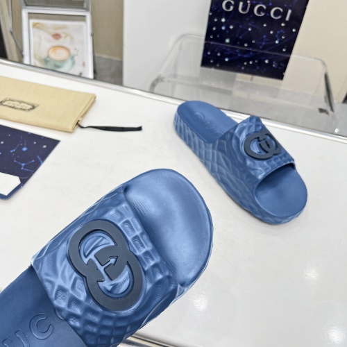 Replica Gucci Slippers For Men #1209973 $60.00 USD for Wholesale