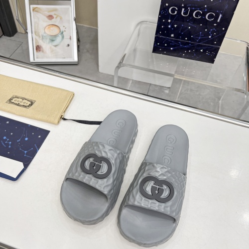 Replica Gucci Slippers For Men #1209976 $60.00 USD for Wholesale