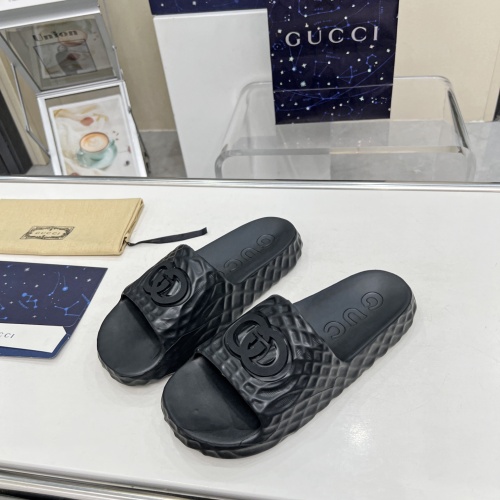 Gucci Slippers For Women #1209977 $60.00 USD, Wholesale Replica Gucci Slippers