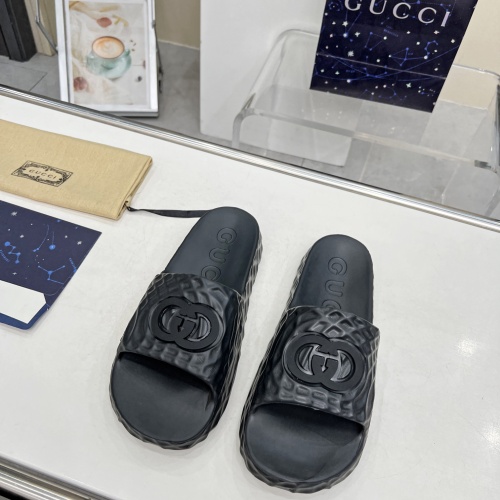 Replica Gucci Slippers For Women #1209977 $60.00 USD for Wholesale