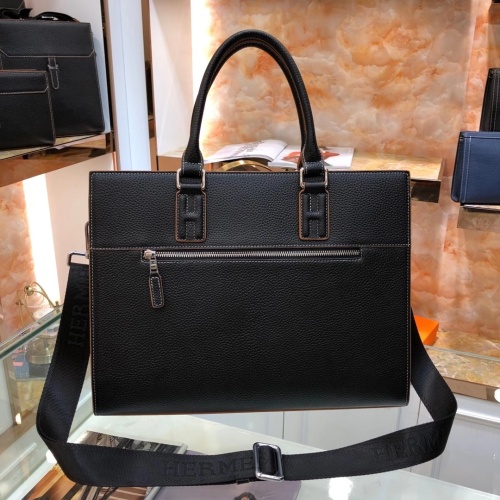 Replica Hermes AAA Man Handbags #1209979 $170.00 USD for Wholesale