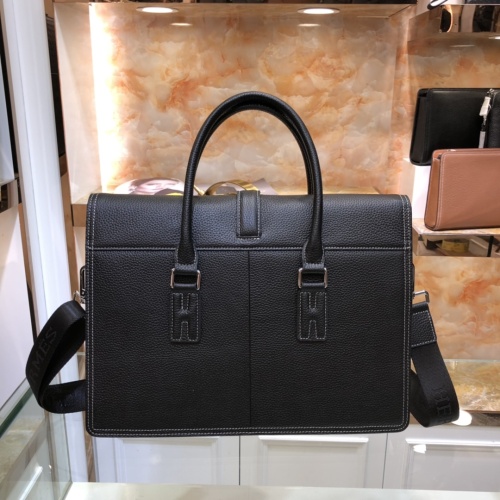 Replica Hermes AAA Man Handbags #1209982 $175.00 USD for Wholesale