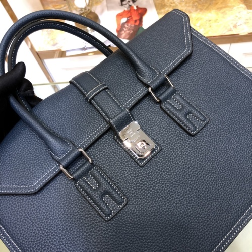 Replica Hermes AAA Man Handbags #1209983 $175.00 USD for Wholesale