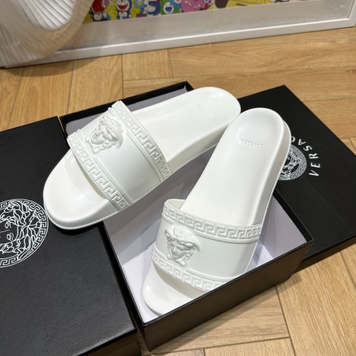 Replica Versace Slippers For Men #1209986 $72.00 USD for Wholesale