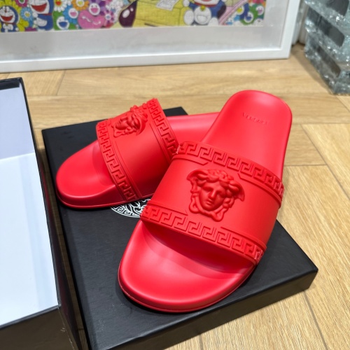 Replica Versace Slippers For Men #1209992 $72.00 USD for Wholesale