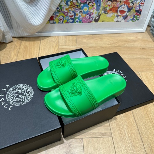 Replica Versace Slippers For Men #1209993 $72.00 USD for Wholesale