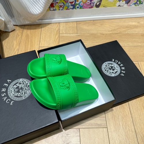 Replica Versace Slippers For Men #1209993 $72.00 USD for Wholesale