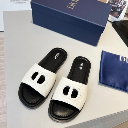 Replica Christian Dior Slippers For Men #1210003 $80.00 USD for Wholesale