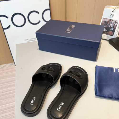 Replica Christian Dior Slippers For Men #1210005 $80.00 USD for Wholesale